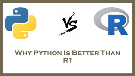 Is Python better than R for ML?